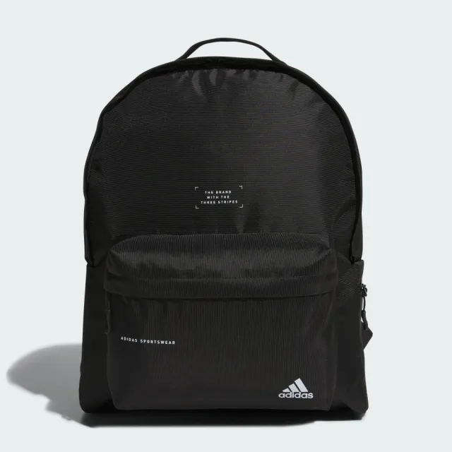 【adidas 愛迪達】後背包 運動包 書包 旅行包 登山包 MH BP 黑 IM5214(1997)