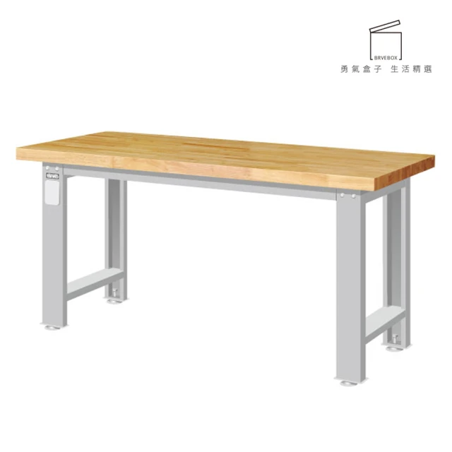 TANKO 天鋼 WA-57W 重量型工作桌 原木桌板 150X75 cm(工作桌 工作台 工廠桌 質感桌)