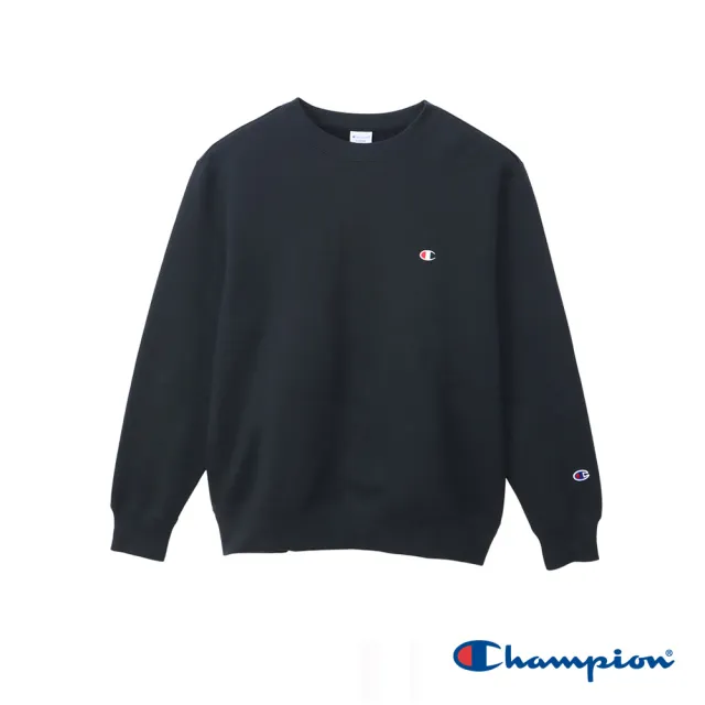 【Champion】官方直營-BASIC刺繡LOGO衛衣-男(6色)