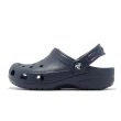 【Crocs】洞洞鞋 Classic Clog K 中童 深藍 小朋友 克駱格 經典 卡駱馳 涼拖鞋 休閒鞋(204536410)
