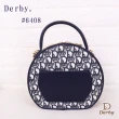 【Derby】海軍藍Logo系列 手提包、圓餅包 6408
