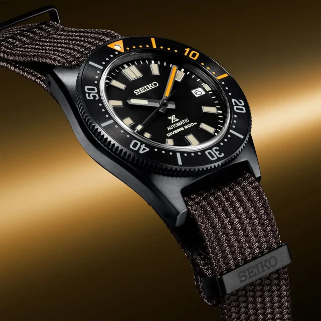 【SEIKO 精工】Prospex 限量 黑潮系列 1965年潛水機械錶 套錶 現代詮釋版 送行動電源(SPB253J1/6R35-01T0B)