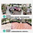 【簡約家具】拼接塑木地板 15片入 卡扣式(園藝造景 景觀布置 環保防水防腐)