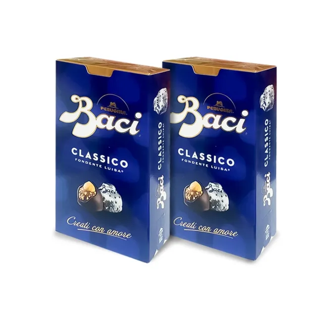 【義大利 Baci】買1送1共2盒-松露榛果巧克力 200g-盒裝(經典/綜合)