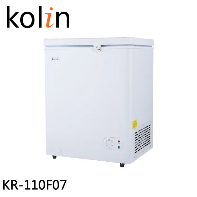 【Kolin 歌林】100公升 臥式冷凍/冷藏兩用櫃(KR-110F07)