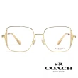【COACH】2024新年限定限量款 方框光學眼鏡(金#HC5165D 9441)