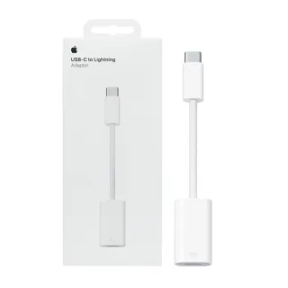【Apple 蘋果】原廠 USB-C 對 Lightning 轉接器(MUQX3FE/A)