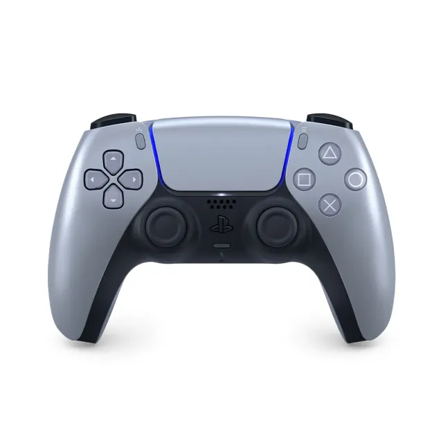 【SONY 索尼】PS5 DualSense 原廠無線控制器(亮灰銀)