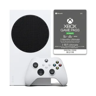 【Microsoft 微軟】Xbox Series S 主機 + GamePass 3個月(台灣公司貨)