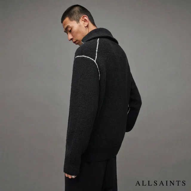 【ALLSAINTS】ASTEROID 拉鍊高領針織上衣 MK115Z(舒適版型)