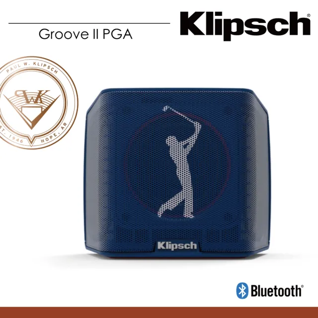 【Klipsch】Groove II PGA 攜帶式藍牙喇叭(PGA Tour聯名款)