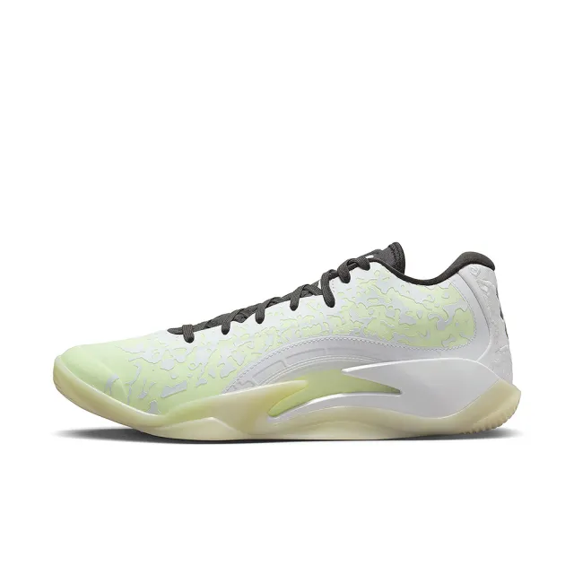 【NIKE 耐吉】籃球鞋 男鞋 運動鞋 包覆 緩震 AJ 喬丹 JORDAN ZION 3 PF 白綠 DR0676-110(3B3474)