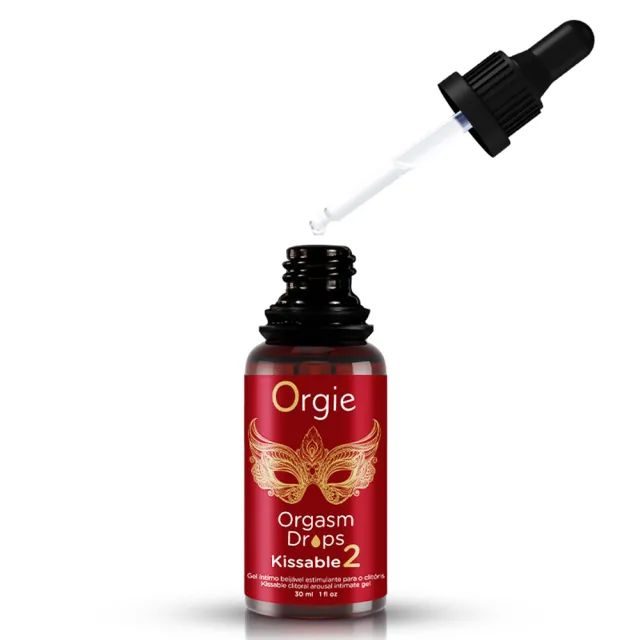 【葡萄牙Orgie】Orgsam Drops Kissable 2 小紅瓶熱感快感增强液2代_升級版/30ml