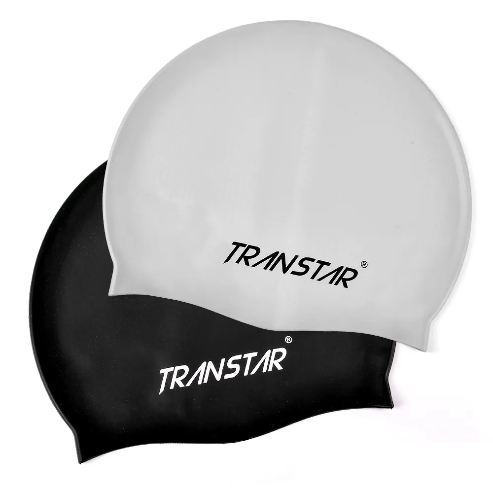 【TRANSTAR】純矽膠泳帽(止滑顆粒防靜電)