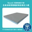 【sonmil】石墨烯雙效95%高純度乳膠床墊3尺5cm單人床墊 3M吸濕排汗(頂級先進醫材大廠)