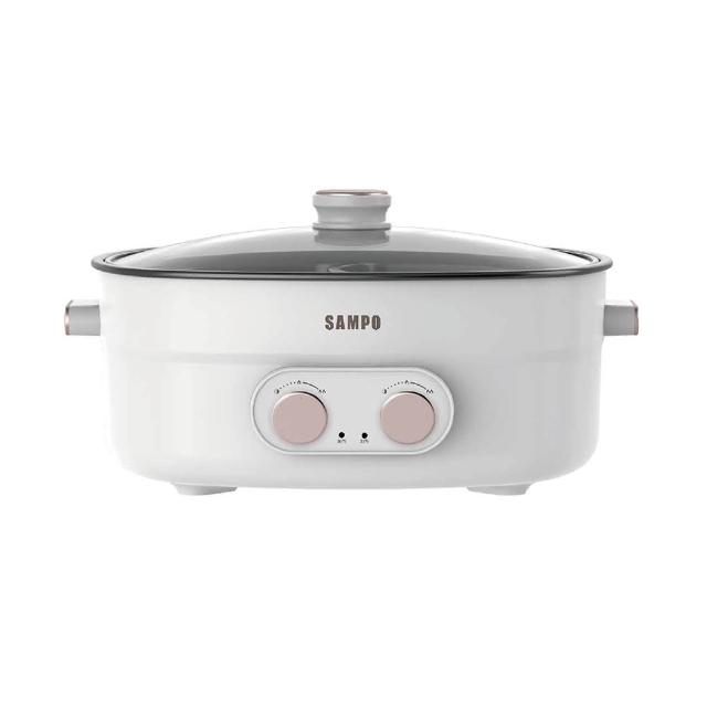 【SAMPO 聲寶】4L雙溫控鴛鴦鍋(TQ-AA40W)