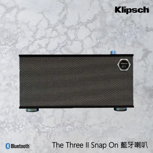 【Klipsch】Snap On聯名款 藍牙喇叭(The Three II Snap On)