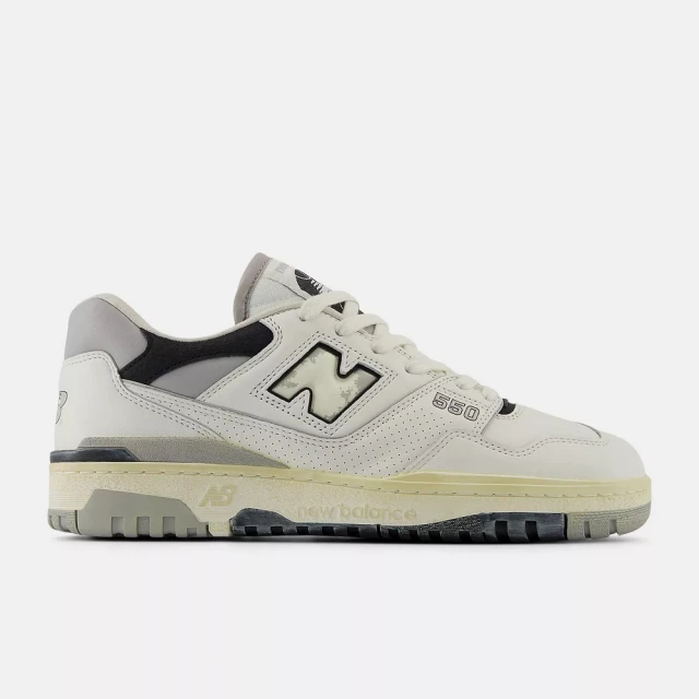 NEW BALANCE 550 復古鞋 情侶鞋 男鞋 女鞋 仿舊 米白 灰 奶油灰 NB D楦(BB550VGB)