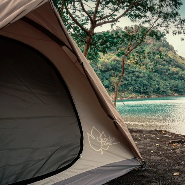 【Outdoorbase】沙丘露營帳篷(速搭帳 露營 野餐 270)