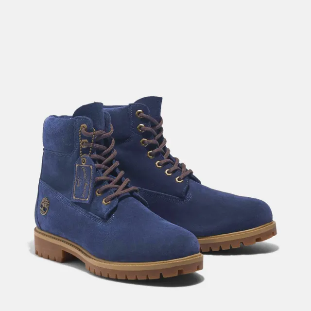 【Timberland】男款深藍色防水六吋靴(A6821EP3)