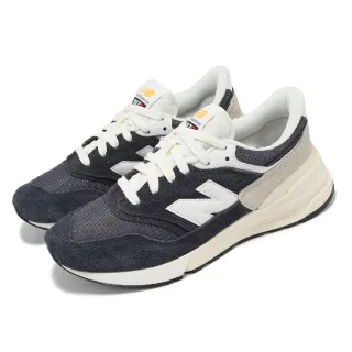 【NEW BALANCE】休閒鞋 997R 男鞋 女鞋 黑 白 麂皮 異材質拼接 緩震 情侶鞋 NB(U997RMC-D)