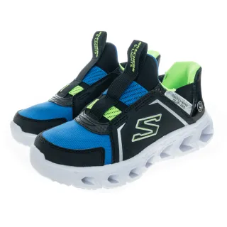 【SKECHERS】男童系列 燈鞋 瞬穿舒適科技 HYPNO-FLASH 2.0(403830LBBLM)