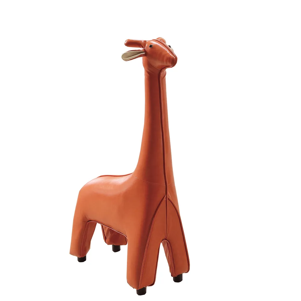 【品愛生活】長頸鹿造型椅凳
