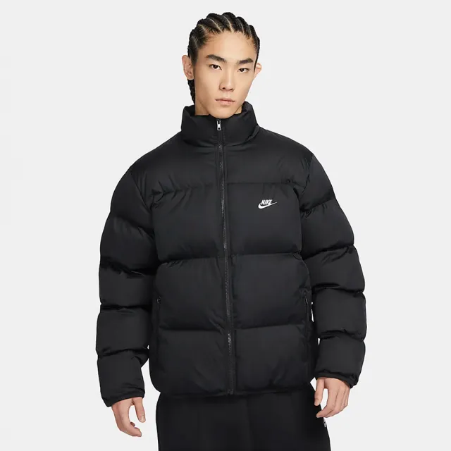 NIKE 耐吉】AS M NK CLUB PUFFER JKT 男運動羽絨外套黑保暖(FB7369-010