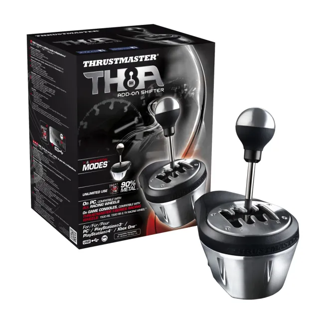 【THRUSTMASTER 圖馬斯特】TH8A 排檔器(賽車、方向盤、排檔桿)