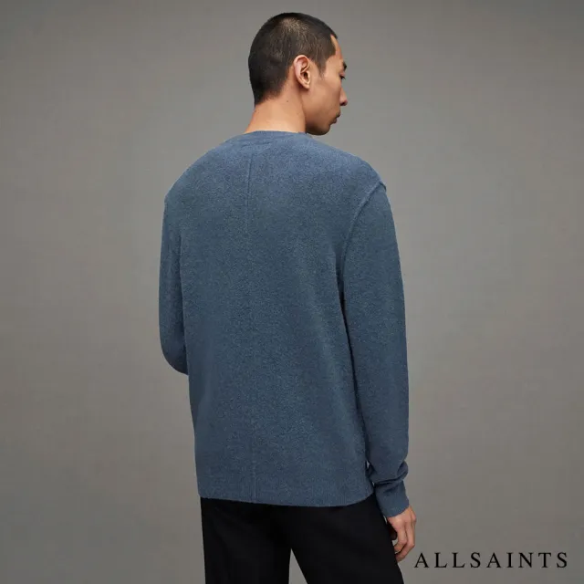 【ALLSAINTS】STRIKE 柔軟羊毛公羊頭骨針織上衣 MK019V(常規版型)