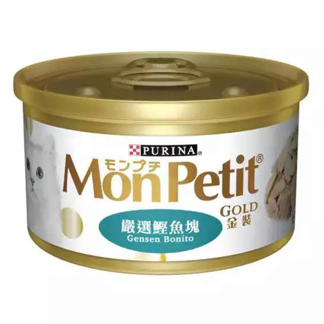 【MonPetit 貓倍麗】金罐 85g*72罐組(貓罐 副食 全齡貓)