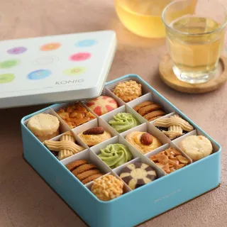 【金格食品】〔享樂券〕金格食品-香榭午茶綜合小餅禮盒2盒組