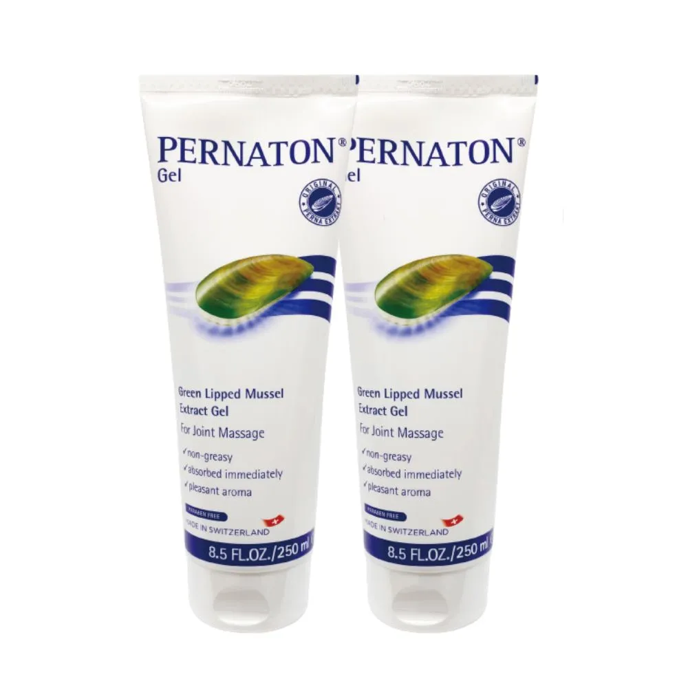 【PERNATON 百通關】涼感型凝膠 250ml 超值二入組(瑞士原裝進口 擦的葡萄糖胺)