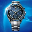 【CITIZEN 星辰】GENTS限量 海王星 韋禮安配戴 光動能GPS衛星對時 鈦金屬計時腕錶-藍44.6mm(CC4054-68L)