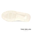 【TINO BELLINI 貝里尼】男款 葡萄牙進口厚底好穿脫休閒鞋HM4T018(白色)
