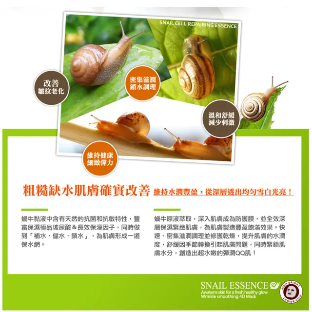 【SHILLS 舒兒絲】蝸牛原液彈力緊緻撫紋面膜30入(緊緻抗老面膜/蝸牛面膜)
