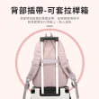 【SUNORO】減負輕便舒適學生書包 後背包(休閒/旅行/外出雙肩包 背部插帶設計可套行李箱)