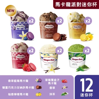 【Haagen-Dazs 哈根達斯】即期良品 極致寵愛品脫4入組系列 詳細效期請見規格說明(多款人氣組合 任您挑選)