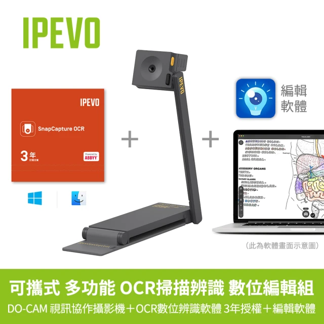 IPEVO 愛比 IPEVO TOTEM 120+VC-A1