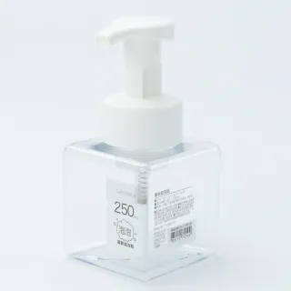 【NITORI 宜得利家居】慕斯起泡瓶 按壓瓶 分裝瓶 250 CL WR01GW(慕斯起泡瓶 按壓瓶 分裝瓶)