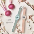 【CASIO 卡西歐】自然柔和環保意識方形腕錶  櫻花粉40.5MM(GMD-S5600CT-4)