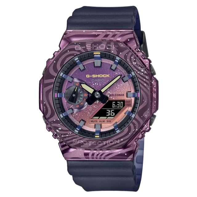 CASIO 卡西歐 錄音帶繽紛標籤方形時尚潮流腕錶 43.8