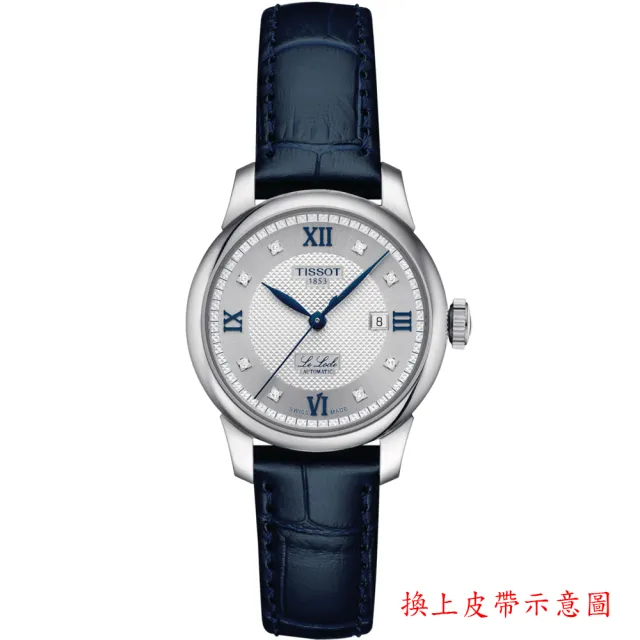 【TISSOT 天梭】LE LOCLE 力洛克 20周年自動機械對錶 (T0064071103303+T0062071103601)