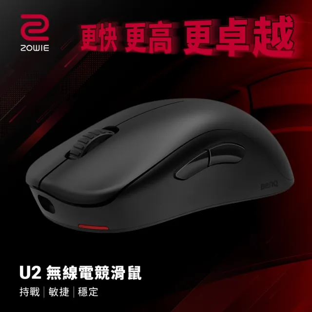 ZOWIE】U2 無線電競滑鼠- momo購物網- 好評推薦-2024年7月