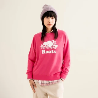 【Roots】Roots 女裝- ORIGINAL圓領上衣(粉色)