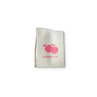 【伍禾】扁紙杯 環保紙杯 折疊紙杯 100入 扁式紙杯  扁紙(10包)
