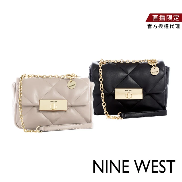 NINE WESTNINE WEST MARIAN 經典菱格金釦肩背/斜背包(共3色)