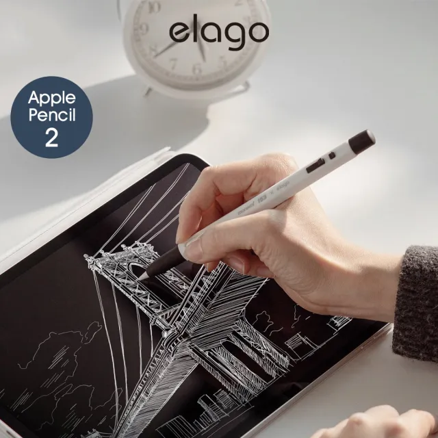 【Elago】Apple Pencil 2代&Pro MONAMI 153聯名筆套