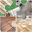 【簡約家具】實木拼接地板 實木地板 6入(相思木地板 拼接地板 卡扣地板)