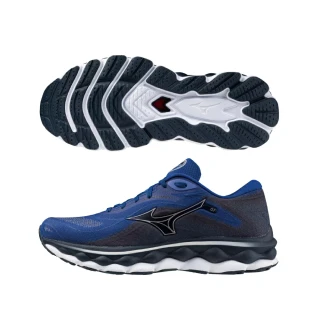 【MIZUNO 美津濃】慢跑鞋 男鞋 運動鞋 緩震 一般型 SKY 藍 J1GC230254